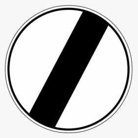 End Of Speed Limit, HD Png Download, Transparent PNG
