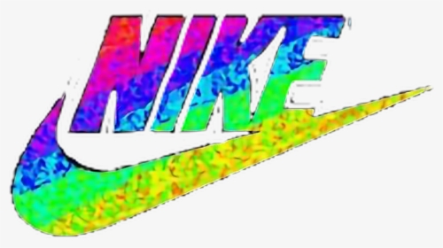 #nike #rainbow #art #interesting #logo#sticker #freetoedit - Rainbow Nike Logo Png, Transparent Png, Transparent PNG