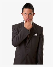 Man With Downs Syndrome Thinking - Gentleman, HD Png Download, Transparent PNG