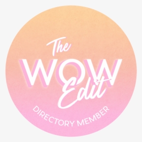 The Wow Edit Directory Badge 300 - Circle, HD Png Download, Transparent PNG