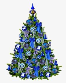 Eugene Sherman Le Mie - Blue Christmas Tree Clipart, HD Png Download, Transparent PNG