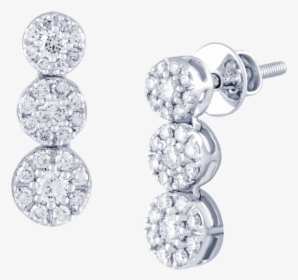 Diamond Earring Tops - Earrings, HD Png Download, Transparent PNG