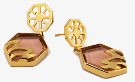 Fire Logo Earings - Earrings, HD Png Download, Transparent PNG