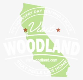 Visit Woodland - Label, HD Png Download, Transparent PNG