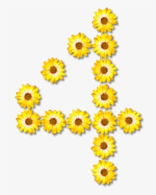 Sunflower Seed,plant,flower - Bunga Huruf, HD Png Download, Transparent PNG