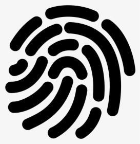 Fingerprint Filled Icon In Iphone Style - Fingertip Png, Transparent Png, Transparent PNG