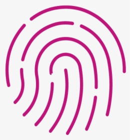 Fingerprint-icon - Circle, HD Png Download, Transparent PNG