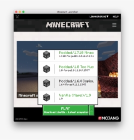 Transparent Minecraft Icons Png - Minecraft Wont Open With Forge, Png Download, Transparent PNG