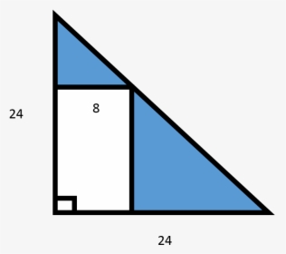 Right Isosceles Triangles Basic Geometry Png Rounded - Triangle, Transparent Png, Transparent PNG