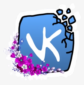 #vkontakte #vk - Transparent Background Flowers Clipart, HD Png Download, Transparent PNG
