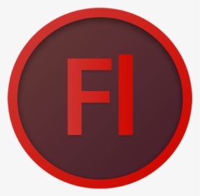 Adobe Flash Logo Png - Circle, Transparent Png, Transparent PNG