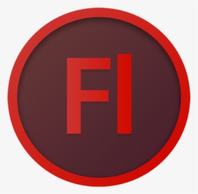 Adobe Flash Logo Png - Circle, Transparent Png, Transparent PNG