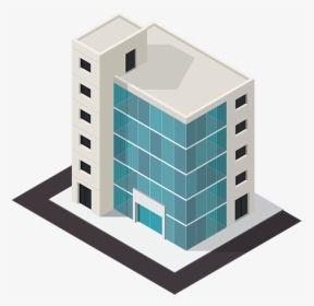 Enterprise Business - 3d Office Building Icon, HD Png Download, Transparent PNG