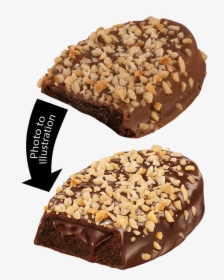 Brownies Choco Chip Png, Transparent Png, Transparent PNG