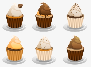 Cupcake Vector Vanilla - Cupcake, HD Png Download, Transparent PNG