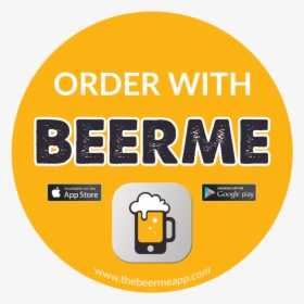 Window Sticker Beerme Round Store Icons Order - Circle, HD Png Download, Transparent PNG