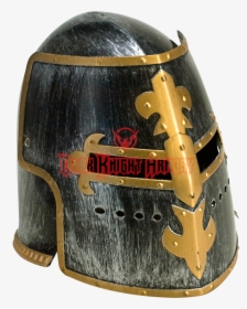 Medieval Knight Helmet - Helmet, HD Png Download, Transparent PNG