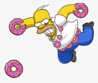 Hope You Like Homer Simpson As A Donut Warrior - Transparent Homer Simpson Png, Png Download, Transparent PNG