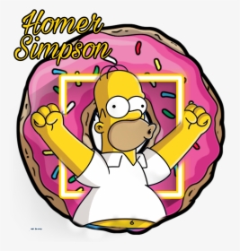 #france #simpsons #homer #donuts #art - Homer Simpson, HD Png Download, Transparent PNG