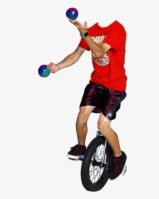 Transparent Unicycle Clipart - Hybrid Bicycle, HD Png Download, Transparent PNG