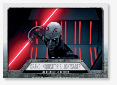 2016 Star Wars Evolution The Inquisitor S Lightsaber - Grand Inkvizitor, HD Png Download, Transparent PNG