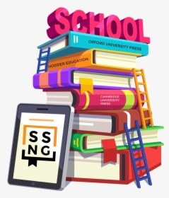 Ssng-textbooks - Books Colorful Icon Transparent, HD Png Download, Transparent PNG