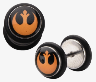 Star Wars Rebel Alliance Screw Back Earrings - Rebel Alliance, HD Png Download, Transparent PNG