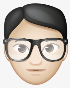 Man With Glasses Emoji, HD Png Download, Transparent PNG