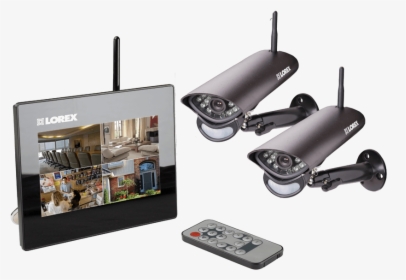 Wireless Security System Png Photos - Lorex Wireless Security Camera System, Transparent Png, Transparent PNG