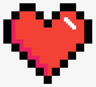 Heart Pixel Art Png, Transparent Png, Transparent PNG