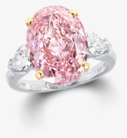 Pink Oval Cut Diamond, HD Png Download, Transparent PNG