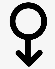 Circle With Arrow Symbol - Male Female Icon Free Download, HD Png Download, Transparent PNG