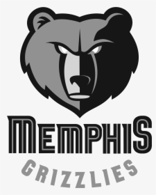 Black Memphis Grizzlies Logo, HD Png Download, Transparent PNG