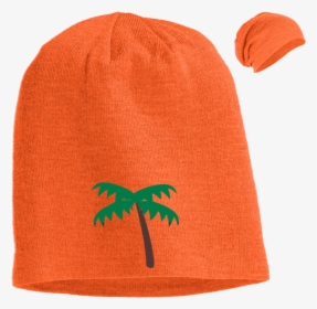 Palm Tree Emoji Dt618 District Slouch Beanie , Png, Transparent Png, Transparent PNG