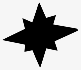 Star,symmetry,angle - 5 Point Star Clipart, HD Png Download, Transparent PNG