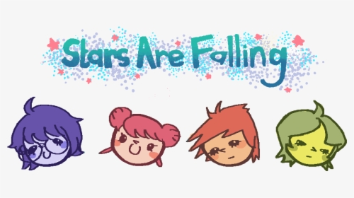Stars Are Falling - Cartoon, HD Png Download, Transparent PNG