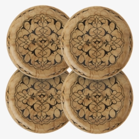 Alhambra Curly Pine Canapes, Set Of Four - Cookie, HD Png Download, Transparent PNG