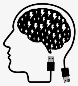 Cerebro Com Usb, HD Png Download, Transparent PNG