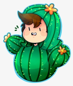 Crankgameplays As Cactus Boi Inspired By A Picture - Cactus Boi, HD Png Download, Transparent PNG