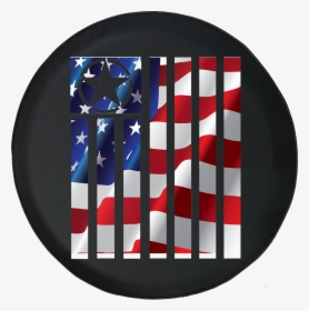 Jeep Wrangler Tire Cover With Tactical Military Star - Graphic Design, HD Png Download, Transparent PNG