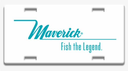Maverick Aluminum License Plate - Maverick Boats, HD Png Download, Transparent PNG
