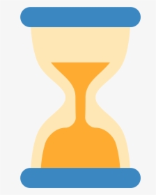 Sand Clock Icon Png Clipart , Png Download - Hourglass Emoji, Transparent Png, Transparent PNG