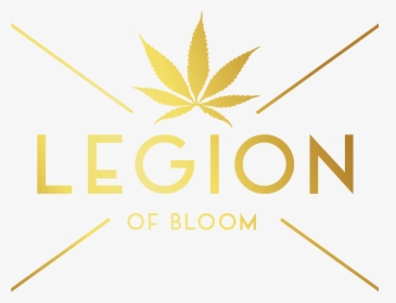 Legion Of Bloom Logo - Cannabis Leaf, HD Png Download, Transparent PNG