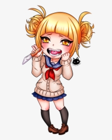 Toga Drawing Traditional - Cute Drawing Himiko Toga, HD Png Download, Transparent PNG