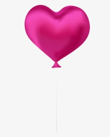 Pink Heart Clipart Free Svg Free Library Pink Heart - Balloon, HD Png Download, Transparent PNG