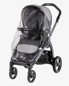 Peg Perego Rain Cover Stroller Clear Canopy - Peg Perego Pop Up Rain Cover, HD Png Download, Transparent PNG