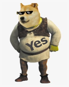 #shrek #doge #yes #meme - Shrek Vans, HD Png Download, Transparent PNG