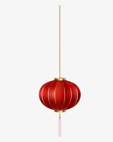 Red Chinese Lantern Png Clipart - Lampshade, Transparent Png, Transparent PNG