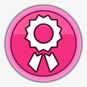 Pink Button Achievements - Game Button Achievements Png, Transparent Png, Transparent PNG