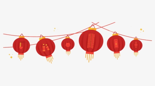 Chinese New Year Lantern Png Free Download - Chinese New Year Png, Transparent Png, Transparent PNG